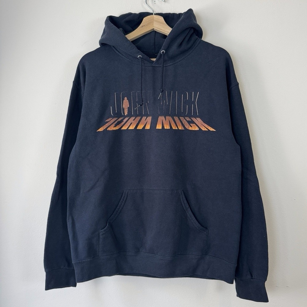 John Wick Hard Rock Cafe Movie Promo Graphic Black Hoodie - Medium